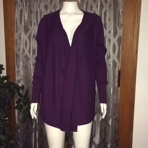 Croft & Barrow Open Front Sweater